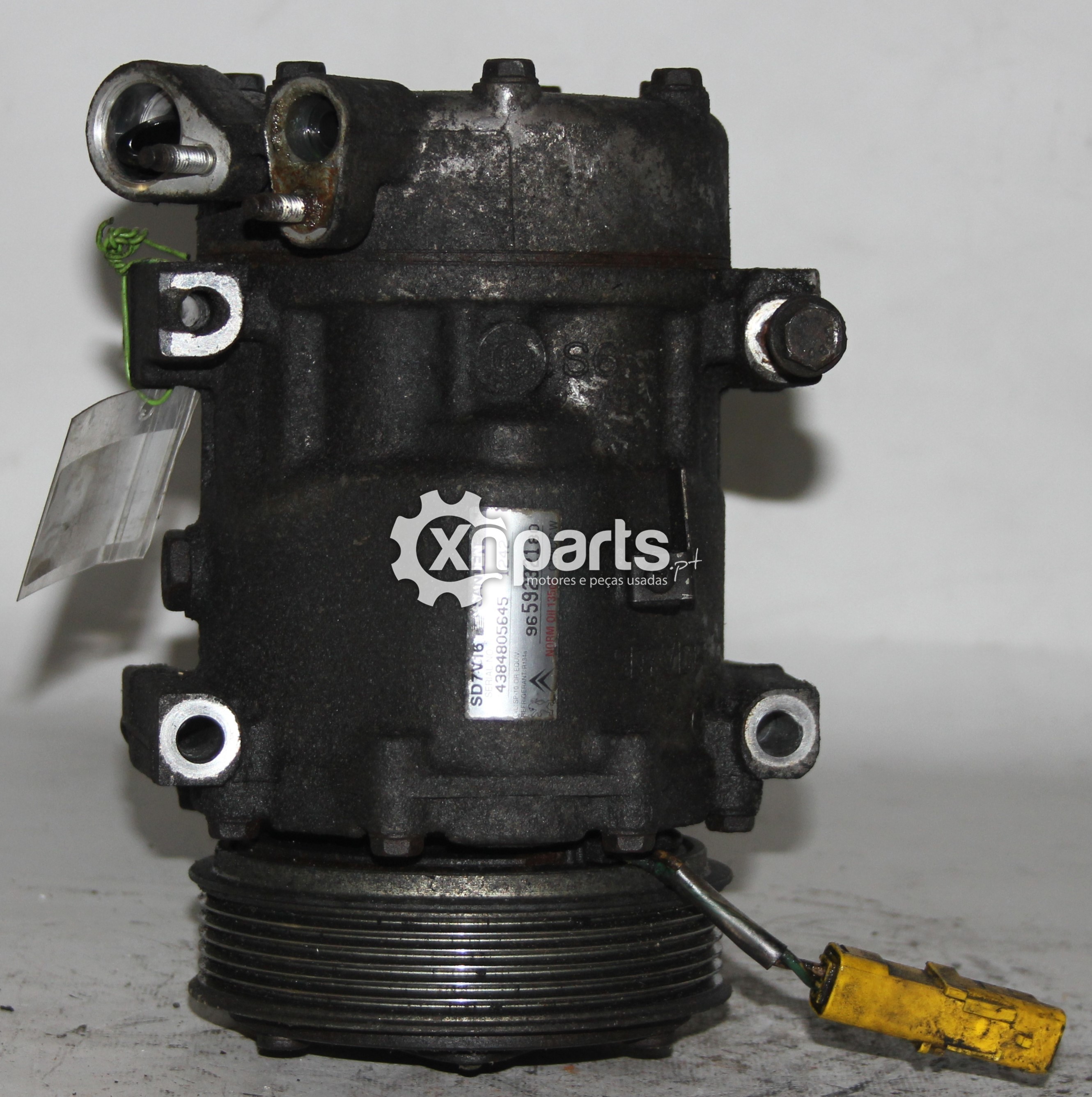 Peças - Compressor De Ar Condicionado Usado Peugeot 307 1.6 Hdi | 02