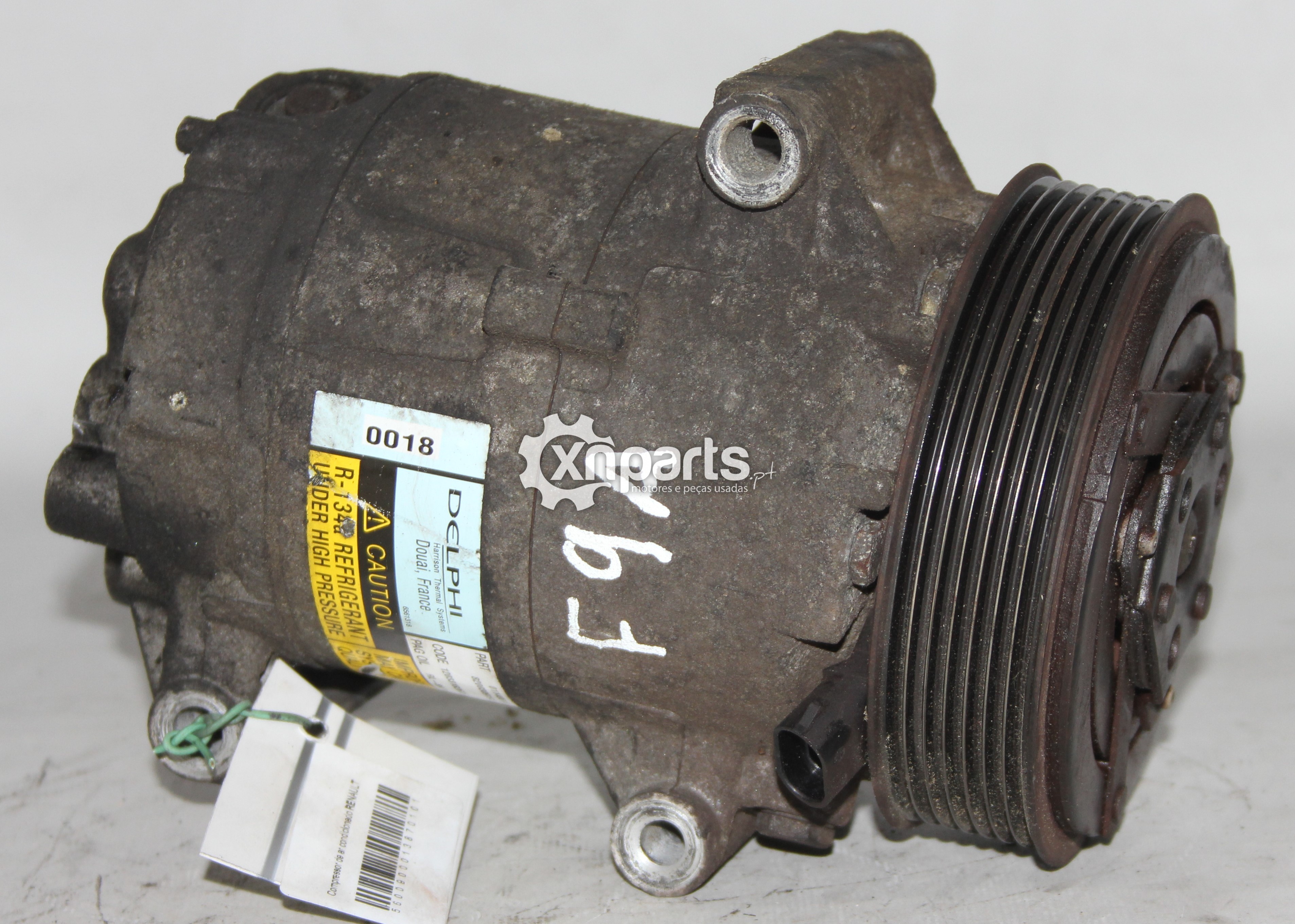 Peças - Compressor De Ar Condicionado Usado Renault Scenic Ii 1.9 Dc