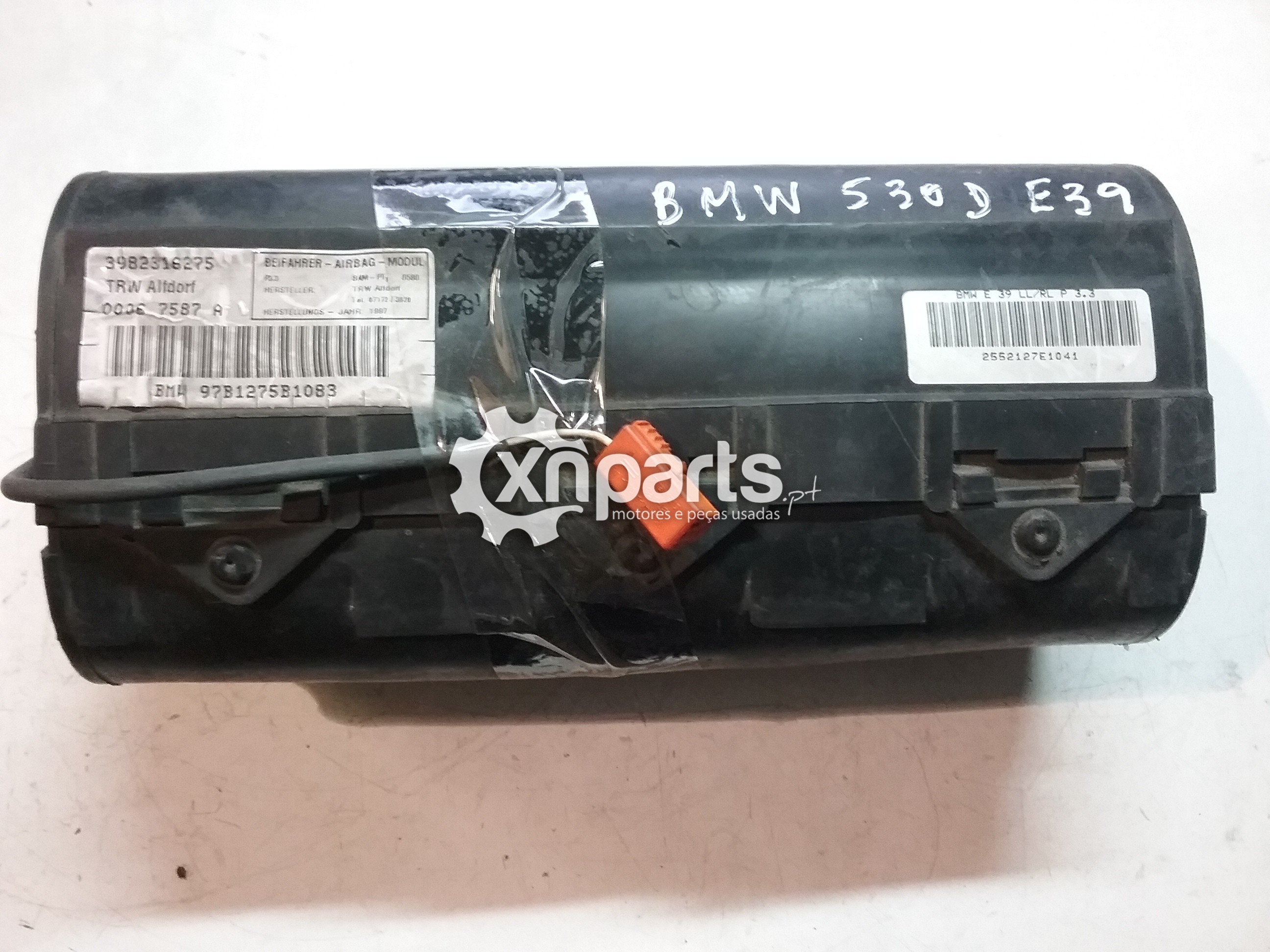 Peças - Airbag Passageiro Bmw Serie 5 E39 1997 - 2004 Usado