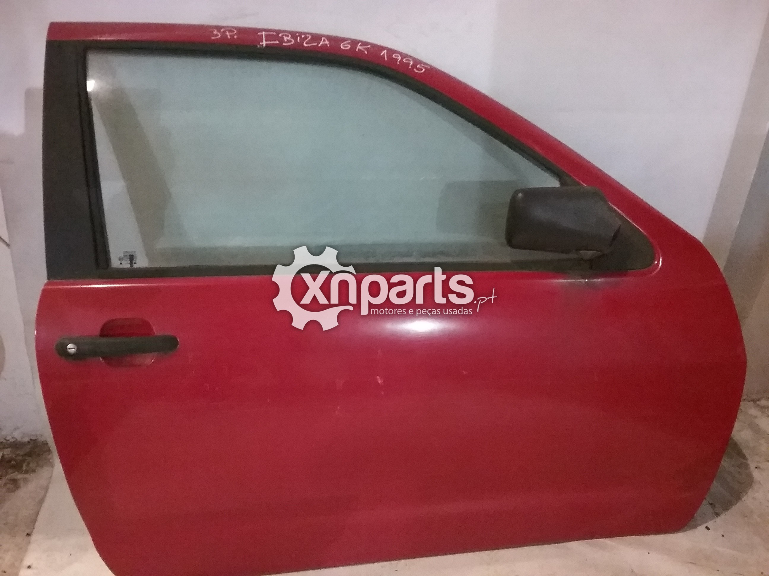 Peças - Porta Dto Seat Ibiza Ii 3 Portas (6K1) 1994 - 1996 Vermelho 