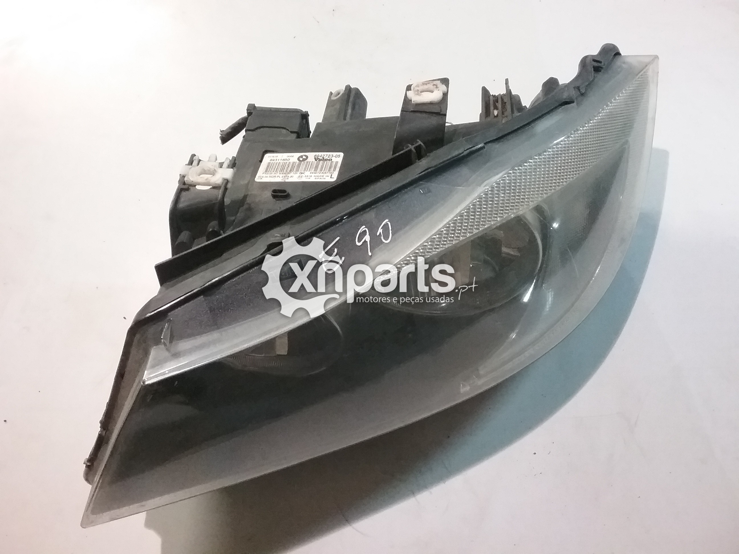 Peça - Farol Esq Bmw 3 (E90) 320 D E90 E91 2007 - 2010 Usado