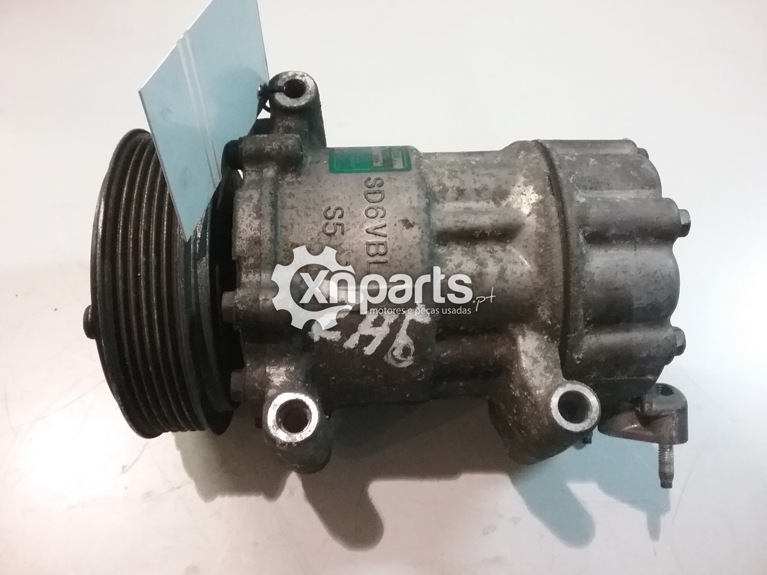 Peças - Compressor De Ar Condicionado Usado Peugeot 307 1.6 Hdi 110 