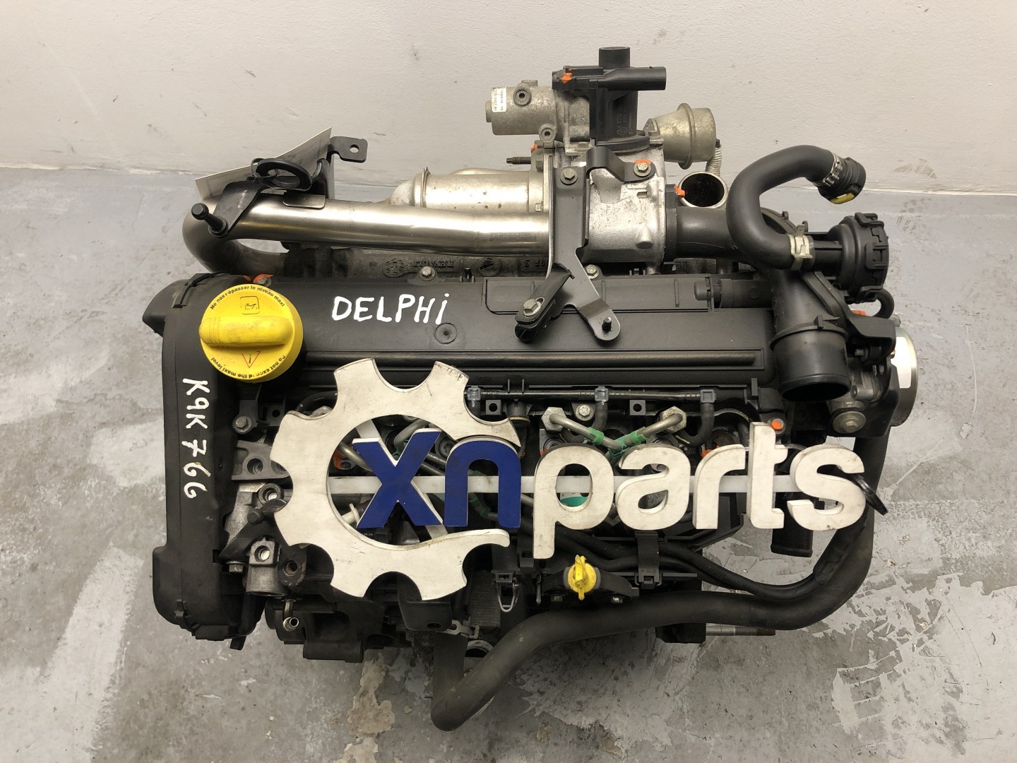 Peças - Motor Renault Clio Iii Caixa 1.5 Dci Ref. K9k 766 06.05-Usad