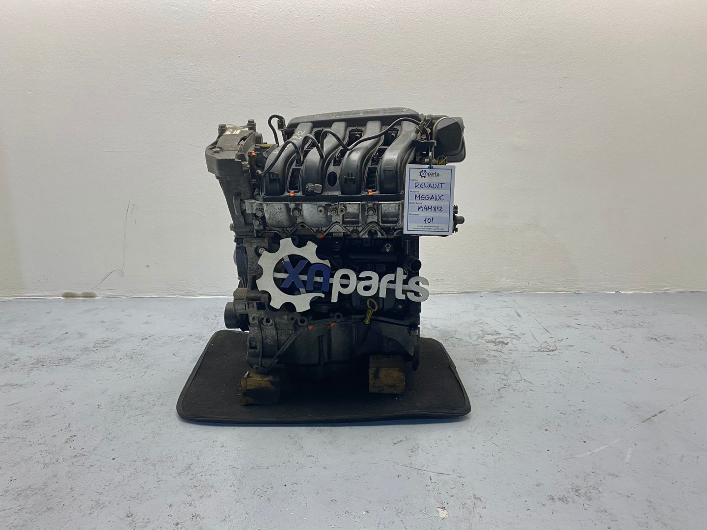 Peça - Motor Usado Renault Megane Ii / Scenic / Grand Scenic 1.6 16