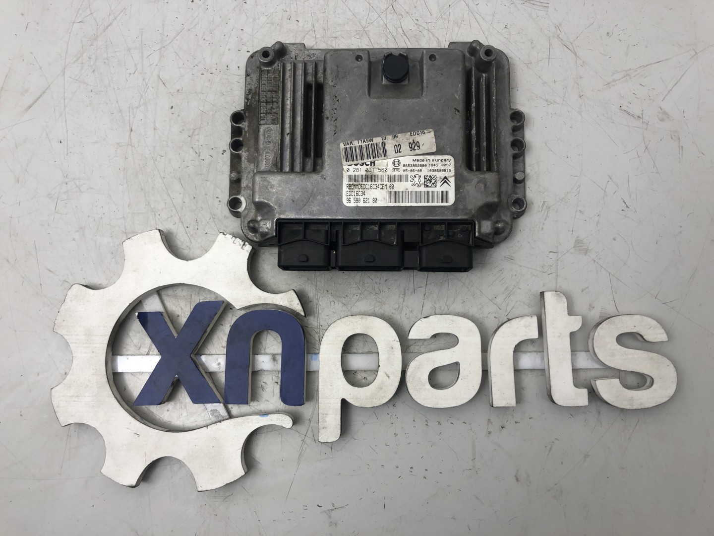 Peça - Centralina Do Motor Ecu Usado Peugeot 206 1.6 Hdi 110 028101