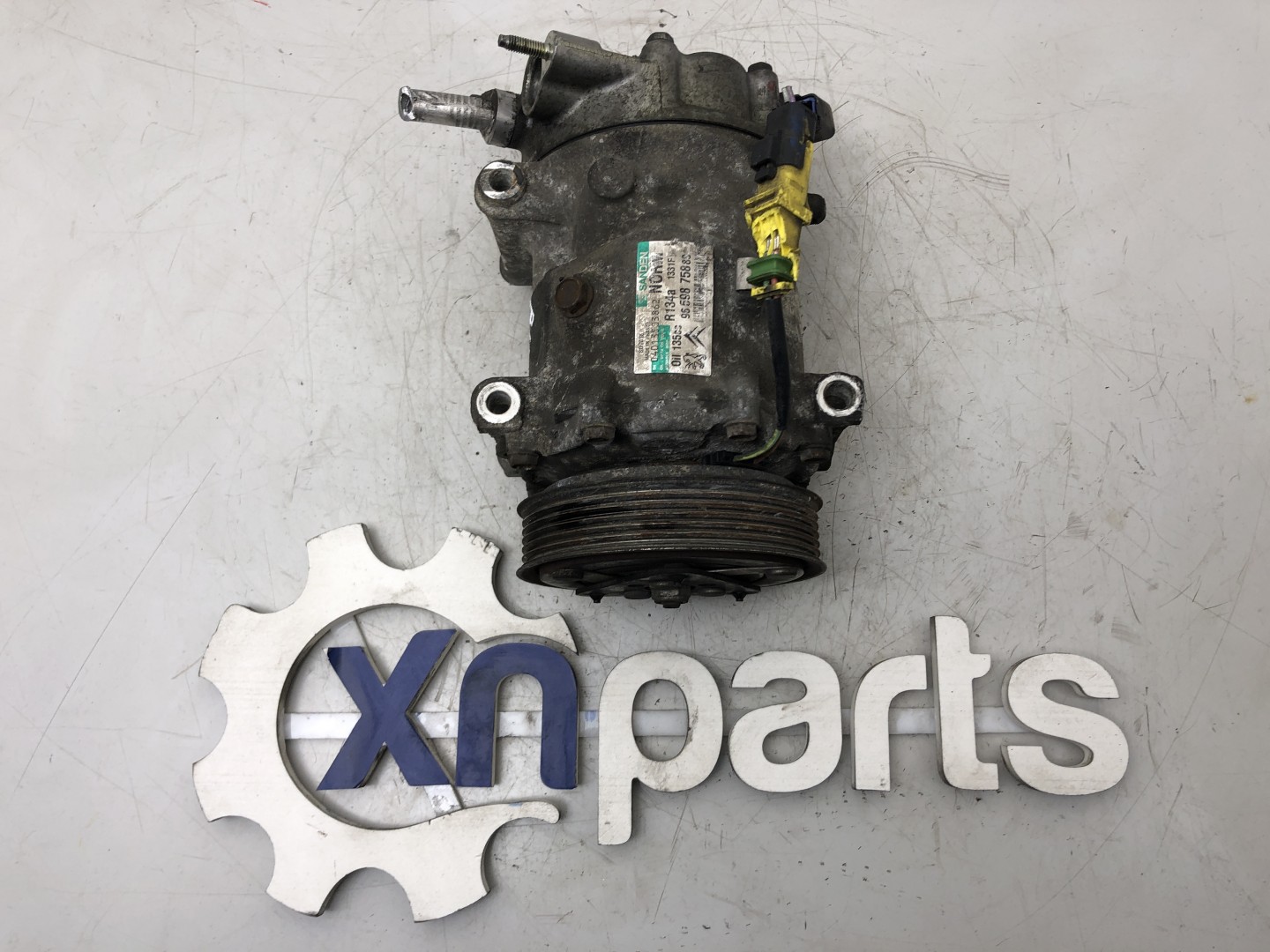 Peça - Compressor De Ar Condicionado Usado Peugeot 308 1.6 Hdi | 09