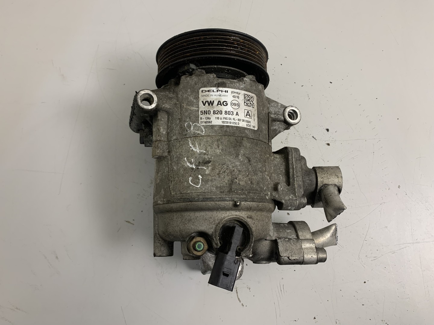 Peça - Compressor De Ar Condicionado Usado Audi A3 (8P1) 2.0 Tdi 16