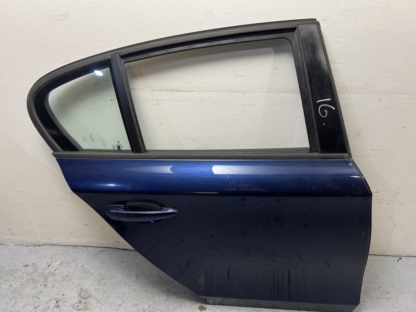 Peça - Porta Dto Trás Bmw 1 (E87) 12006 - 2011 Azul Usado