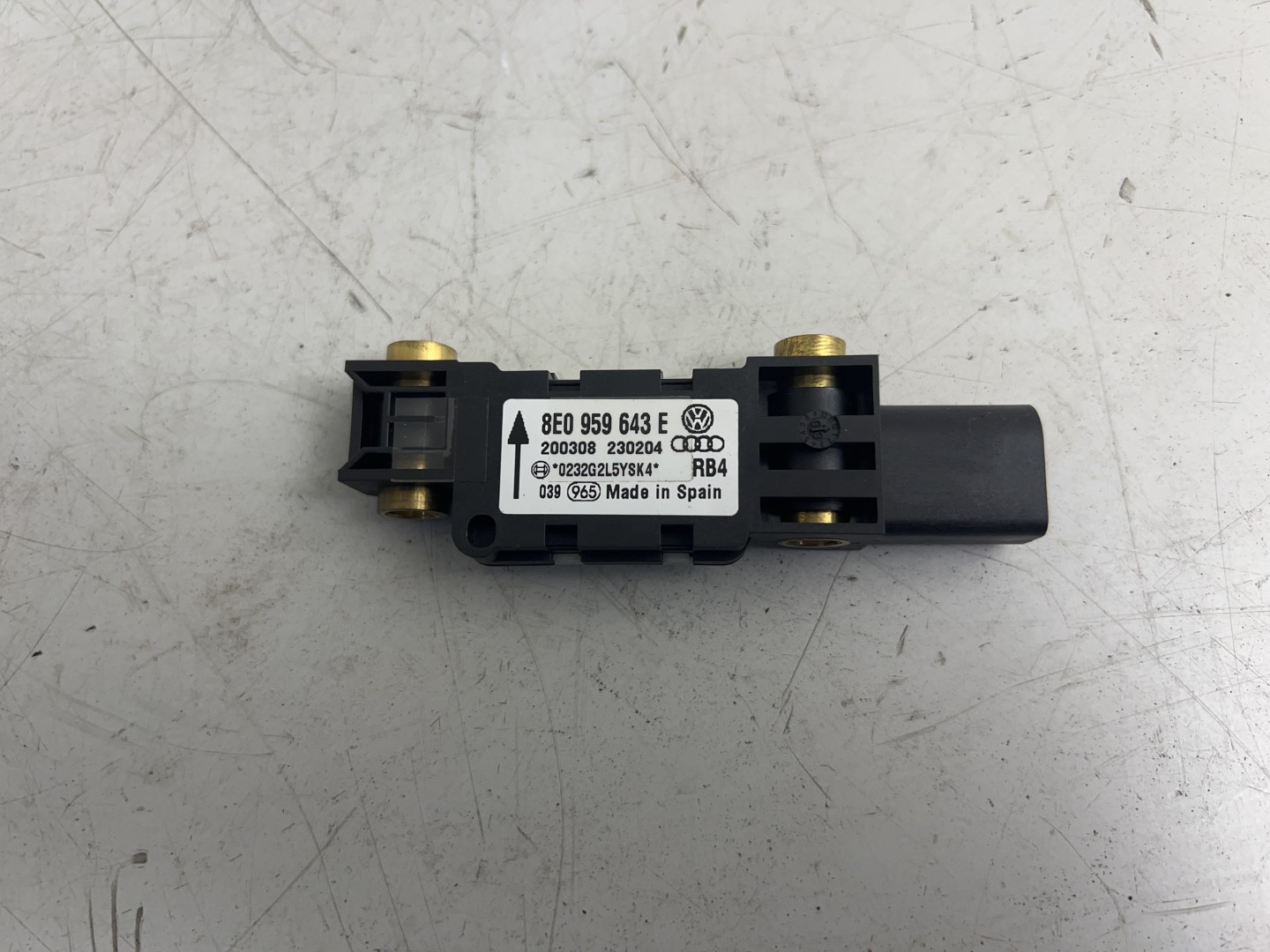 Peças - Sensor De Impacto Usado Audi A4 Avant (8E5, B6) Ref. 8E09596