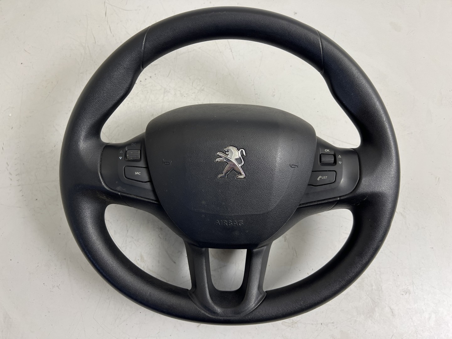 Peças - Volante E Airbag Preto Usado Peugeot 208 1.4 Hdi