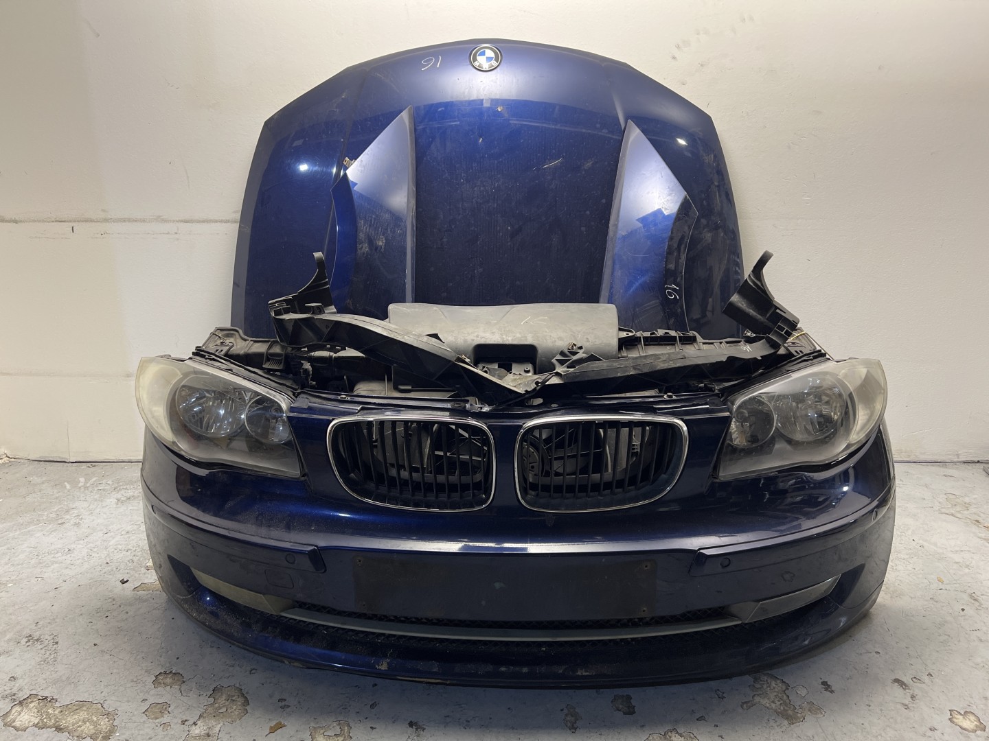 Peças - Frente Completa Azul Usado Bmw 1 (E87) 118 D 143Cv