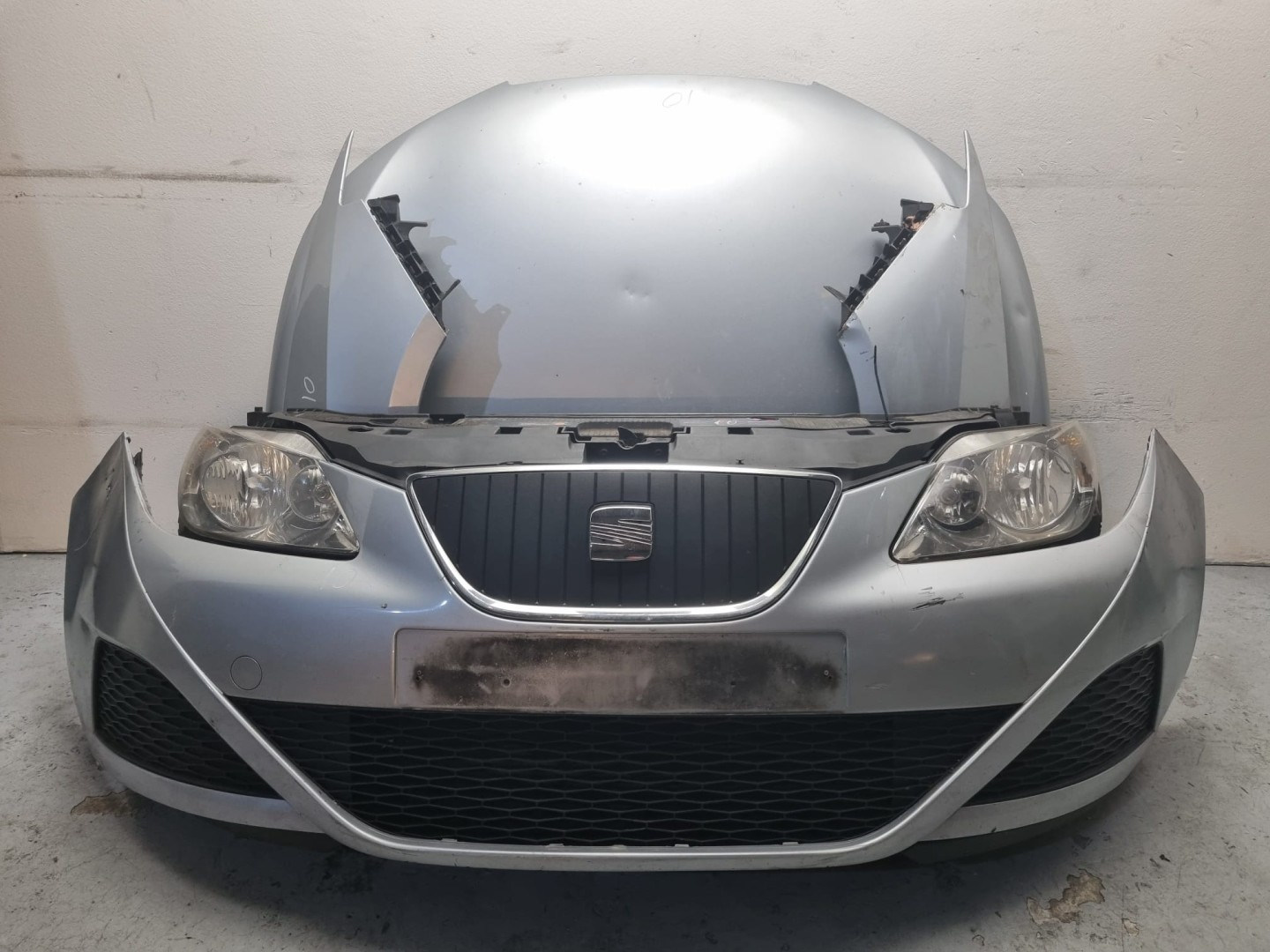 Peças - Frente Completa Cinza Prata Usado Seat Ibiza Iv (6J5, 6P1) 1