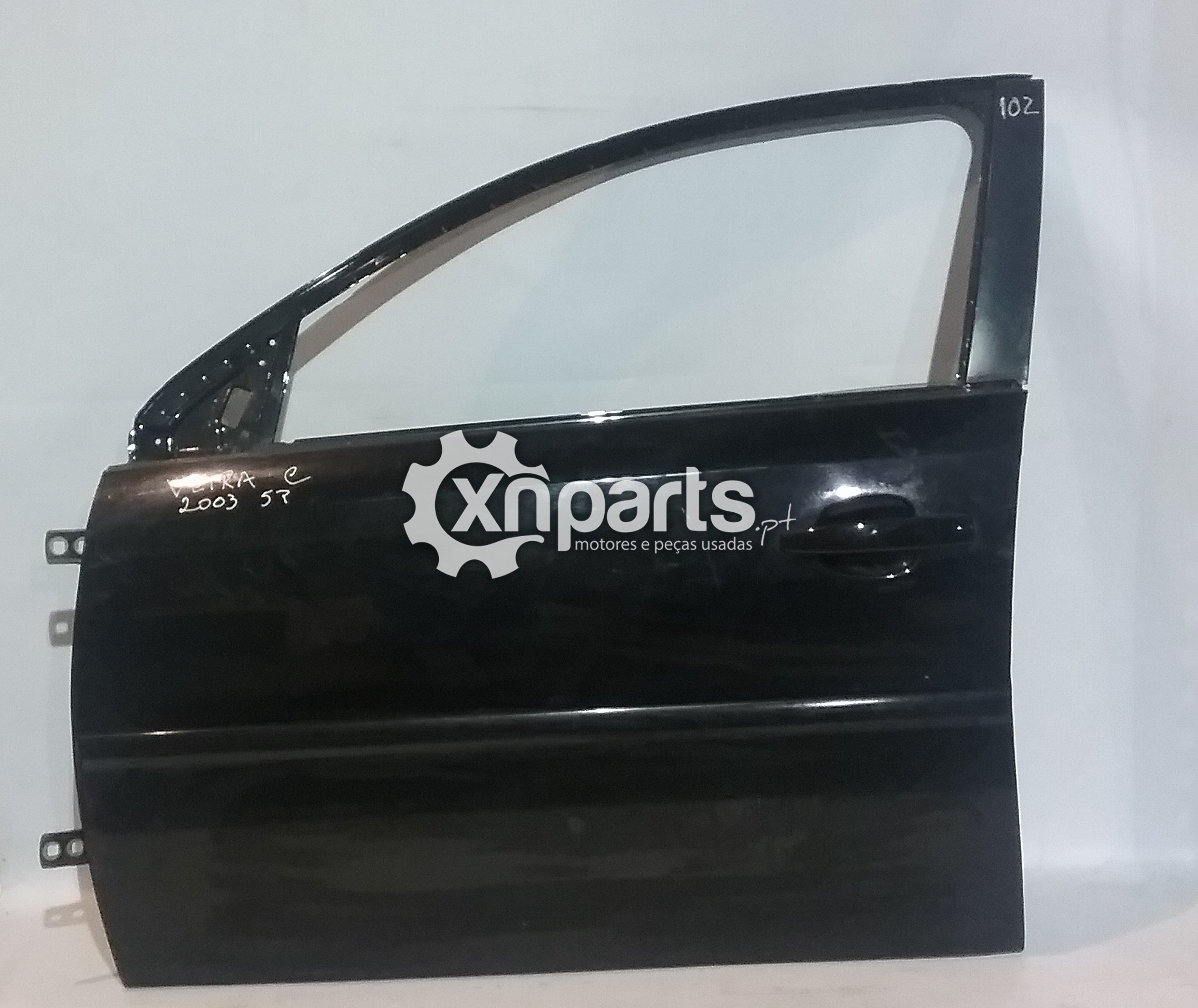 Peças - Porta Frente Esq Opel Vectra C 2002 - 2007 Preto Usado