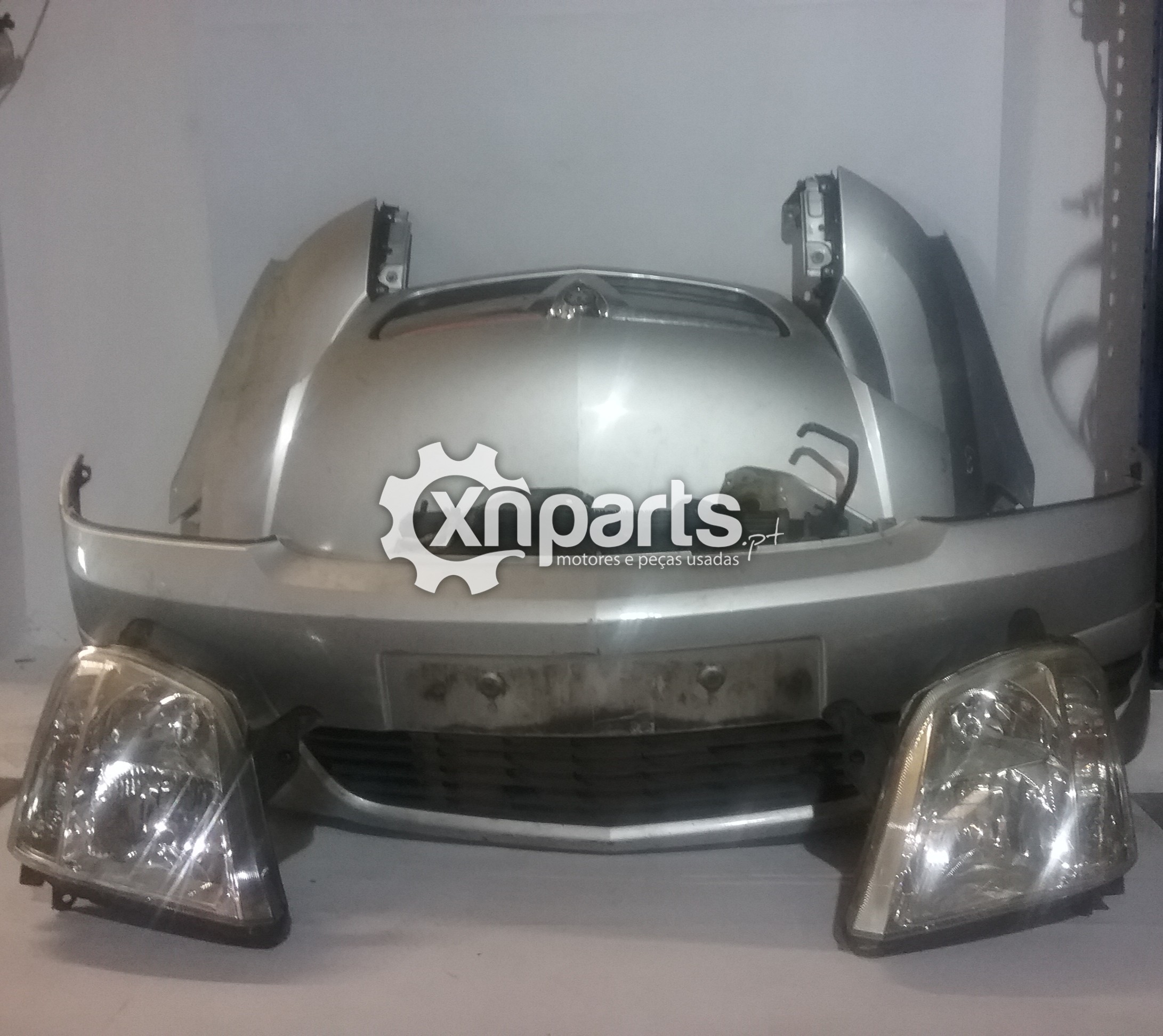 Peças - Frente Completa Opel Meriva (05.2003 - 05.2010) Cinza Prata 