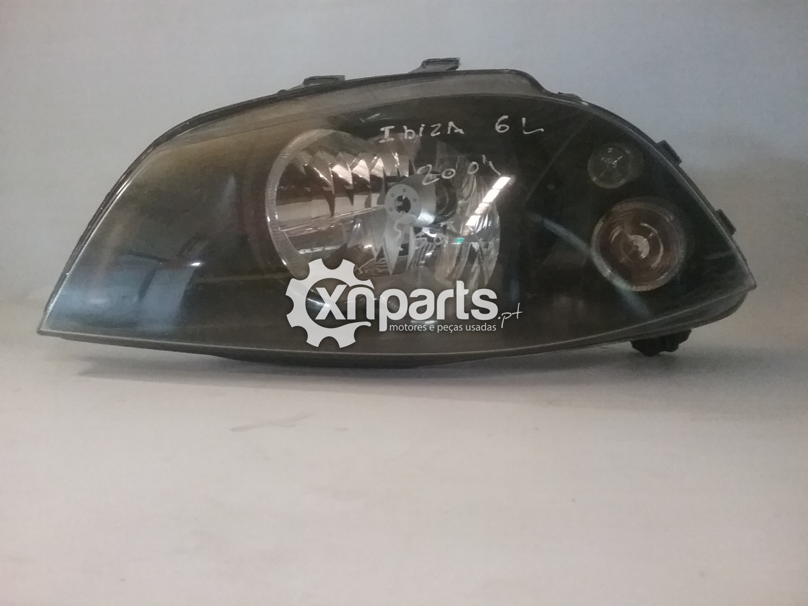 Peças - Farol Frente Esq Seat Ibiza Iii (6L1) 02.02 - 11.09 Usado