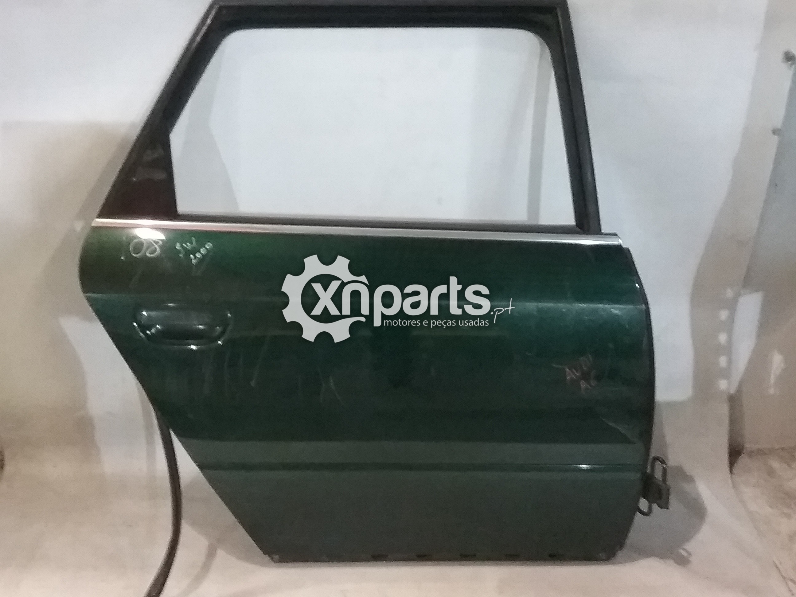 Peça - Porta Trás Dto Audi A6 Avant 1997 - 2005 Verde Usado